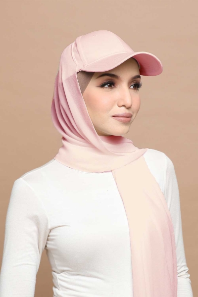 Ophelia Hijab Cap Light Pink  Ophelia Hijab Cap Light Pink